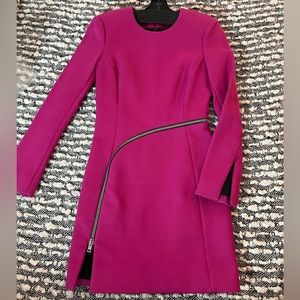 Alexander Wang Pink zipper dress